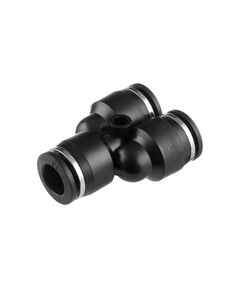 Y-образное цанговое соединение 10 мм для шлангов, фото  | SNABZHENIE.com.ua