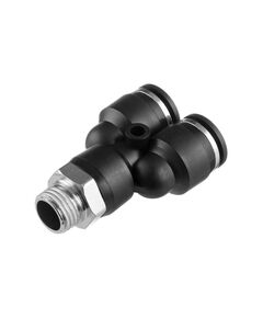 Цангове Y-образне з'єднання для шлангів 10 10 мм, 1/4 INTERTOOL PT-2378, фото  | SNABZHENIE.com.ua