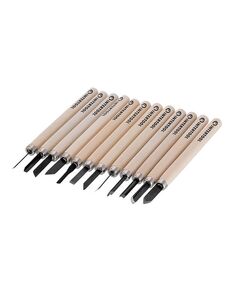 Набір різців по дереву INTERTOOL HT-3504, 12 шт., фото  | SNABZHENIE.com.ua