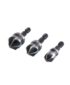 Набір зенкерів INTERTOOL SD-5005, 3 шт. (12, 16, 19 мм), фото  | SNABZHENIE.com.ua