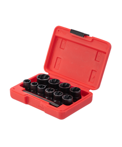 Набор экстракторов для поврежденных болтов и гаек, 10 шт. INTERTOOL, фото  | SNABZHENIE.com.ua