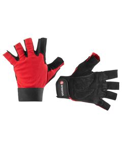 Перчатки без пальців шкіряні з посиленням та спандексом, 10 INTERTOOL SP-0148, фото  | SNABZHENIE.com.ua