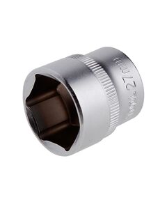 Головка шестигранная 1/2 27мм INTERTOOL ET-2027, фото  | SNABZHENIE.com.ua