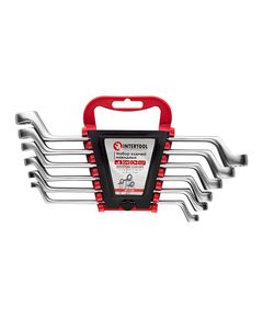 Набір накидних ключів 6 шт., 6-17 мм Cr-V INTERTOOL HT-1101, фото  | SNABZHENIE.com.ua