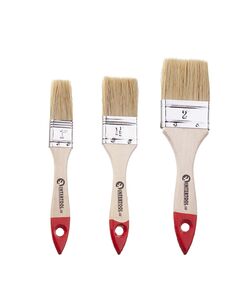 Набір флейцевих кистей 25; 38; 50 мм, 3 шт INTERTOOL KT-1003, фото  | SNABZHENIE.com.ua