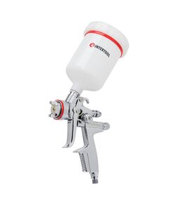Краскопульт HVLP II 1.4мм, 600 мл, 2 бар INTERTOOL PT-0100, фото  | SNABZHENIE.com.ua