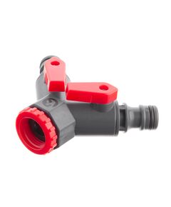 Розподільник 2-канальний з регулюванням 1/2 внутрішня різьба INTERTOOL GE-2003, фото  | SNABZHENIE.com.ua