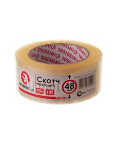 Скотч прозорий INTERTOOL KT-0904 48мм 200м, товщина 52мкм, фото  | SNABZHENIE.com.ua