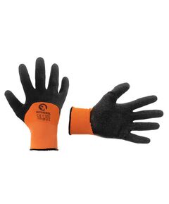 Перчатка трикотажна 3/4, синтетична, з латексом INTERTOOL SP-0117, фото  | SNABZHENIE.com.ua