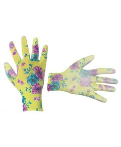 Садові поліуретанові рукавички INTERTOOL SP-0161, 8, зелені, фото  | SNABZHENIE.com.ua