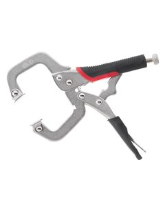 Клещи зажимные C-образные 150 мм, Cr-V INTERTOOL UT-5205, фото  | SNABZHENIE.com.ua