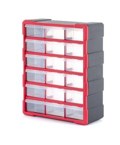 Органайзер INTERTOOL BX-4019, 19, 475x380x160 мм, 18 осередків, фото  | SNABZHENIE.com.ua