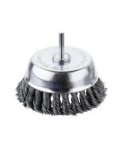 Щітка чашечна 100 мм для дрелі 1/4 витка дроту INTERTOOL BT-3100, фото  | SNABZHENIE.com.ua