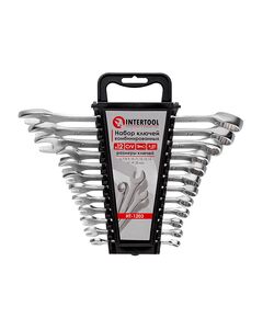 Набор ключей комбинированных 12шт., 6-22мм, Cr-V INTERTOOL HT-1203, фото  | SNABZHENIE.com.ua
