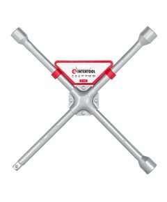 Ключ балонний хрестовий 16 x 406 мм, D=16 мм, 17; 19; 21; 1/2 професіонал INTERTOOL HT-1603, фото  | SNABZHENIE.com.ua