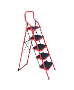 Сходи INTERTOOL LT-0035, 5 ступенів, висота 1598 мм, 380x260 мм, фото  | SNABZHENIE.com.ua