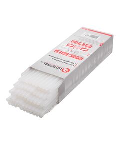 Комплект прозорих клеєвих стержнів 11,2 мм, 300 мм, 2 кг INTERTOOL, фото  | SNABZHENIE.com.ua