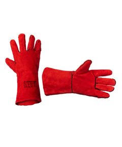 Перчатка замшева червона INTERTOOL SP-0156, 14 розмір, фото  | SNABZHENIE.com.ua