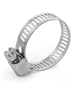 Хомут стальной оцинкованный 8 мм D 14-27 мм (10 шт) INTERTOOL TC-0014, фото  | SNABZHENIE.com.ua