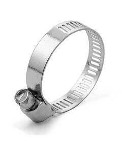 Хомут сталевий оцинкований 8 мм, D 18-32 мм, 10 шт., фото  | SNABZHENIE.com.ua