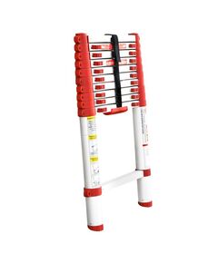 Телескопічна алюмінієва сходи INTERTOOL LT-3032, 10 ступенів, 3.18м, фото  | SNABZHENIE.com.ua