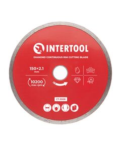Диск алмазный отрезной для плитки 150 мм, 22-24%, INTERTOOL CT-3008, фото  | SNABZHENIE.com.ua