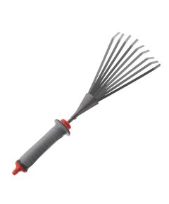 Грабли веерные 230x100 мм с комбинированной рукояткой INTERTOOL FT-0023, фото  | SNABZHENIE.com.ua