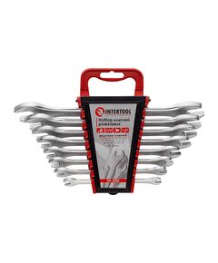 Набір рожкових ключів 8 шт, 6-22 мм Cr-V INTERTOOL HT-1002, фото  | SNABZHENIE.com.ua