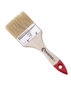 Кисть флейцевая 63x10x46 мм INTERTOOL KT-1263, фото  | SNABZHENIE.com.ua