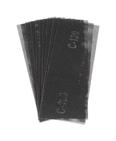 Сетка абразивная INTERTOOL KT-6012 105x280 мм, К120, 10 шт., фото  | SNABZHENIE.com.ua