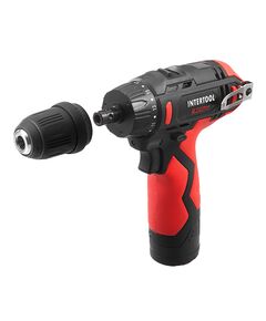 Дриль-шурупокрут акумуляторний, 12 В, 30 Nm, 0-350/0-1300 об/хв, патрон 0,8-10 мм, 2,0 Аг, знімний патрон, фото  | SNABZHENIE.com.ua