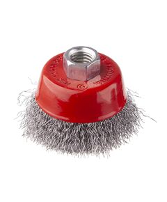 Щітка чашечна 65 мм для УШМ М14 (вита проволока) INTERTOOL BT-1065, фото  | SNABZHENIE.com.ua