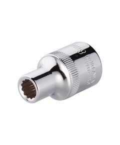 Головка двенадцатигранная 1/2" 8 мм INTERTOOL ET-0208, фото  | SNABZHENIE.com.ua