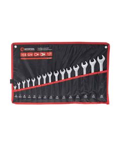 Набор ключей комбинированных 15 ед. 6-19, 22 мм Cr-V INTERTOOL HT-1204, фото  | SNABZHENIE.com.ua