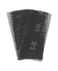 Сітка абразивна INTERTOOL KT-6008, 105x280 мм, К80, 10 шт., фото  | SNABZHENIE.com.ua