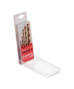 Набір свердел по металу HSS 5 шт INTERTOOL SD-0005, фото  | SNABZHENIE.com.ua