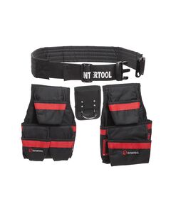 Сумка поясна слесарно-будівельна INTERTOOL SP-1011, 18 кишень, поліестер, фото  | SNABZHENIE.com.ua