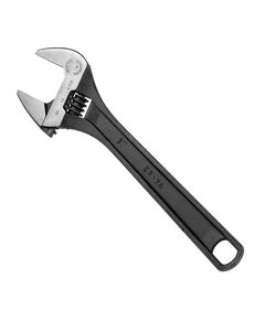 Ключ разводной 200мм, Cr-V, черный, фосфатированный, фото  | SNABZHENIE.com.ua