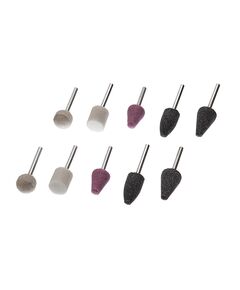 Набір шліфувальних каменів INTERTOOL BT-0020, 10 шт., фото  | SNABZHENIE.com.ua