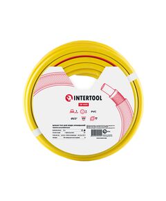 Шланг для полива 3-х слойный 1/2 30 м, армированный PVC INTERTOOL, фото  | SNABZHENIE.com.ua