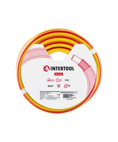 Шланг для полива 3-х слойный 3/4, 20 м, армированный PVC INTERTOOL, фото  | SNABZHENIE.com.ua