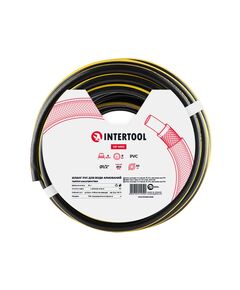 Шланг для воды 1/2, 30 м, 4-х слойный армированный INTERTOOL GE-4105, фото  | SNABZHENIE.com.ua