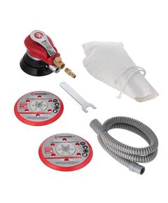 Шліфмашина пневматична ексцентрикова INTERTOOL PT-1007, 150 мм, фото  | SNABZHENIE.com.ua