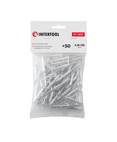 Заклепка алюминиевая 4,8x30 мм, 50 шт, фото  | SNABZHENIE.com.ua