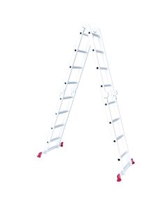 Лестниця алюмінієва трансформер 4x4, 4.7 м INTERTOOL LT-0029, фото  | SNABZHENIE.com.ua
