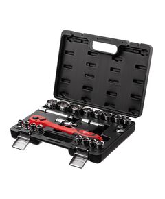 Набір інструментів професійний 21 ед., 1/2, Cr-V INTERTOOL ET-6021, фото  | SNABZHENIE.com.ua