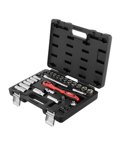 Набір інструментів професійний 39 од. 3/8 Cr-V INTERTOOL ET-6039, фото  | SNABZHENIE.com.ua