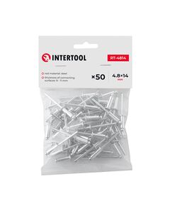 Заклепка алюминиевая 4,8x14 мм, 50 шт, фото  | SNABZHENIE.com.ua