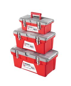 Комплект ящиков для инструментов с замком INTERTOOL BX-0503, 3 шт., фото  | SNABZHENIE.com.ua