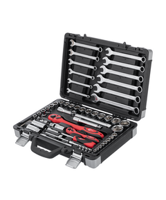 Набір інструментів INTERTOOL ET-6061, 61 предмет, 1/4 та 1/2 дюйма, фото  | SNABZHENIE.com.ua